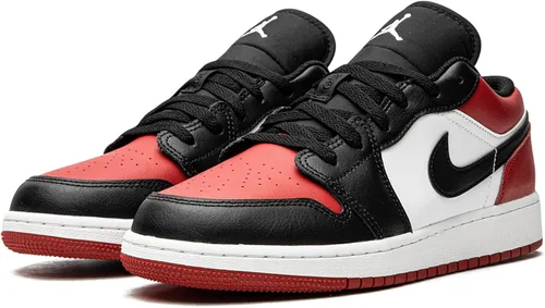 Vista 2 de Nike - Tenis de baloncesto para hombre, negro, blanco, rojo (WhiteGym Red-Black)