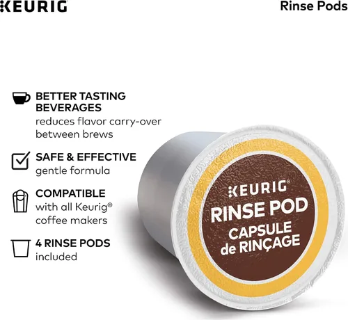 Vista 7 de Keurig® K-Supreme Plus SMART - Cafetera de cápsulas K-Cup de una sola porción (negro) Kit de mantenimiento de cafetera de 3 meses
