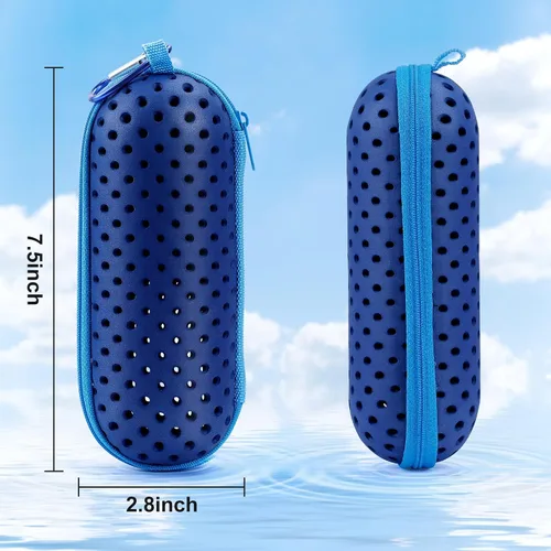 Vista 6 de Estuche para Gafas de Natación para Gafas de Natación, Fundas Protectoras para Gafas con Clip, Gafas de Sol, Gafas, Deportes