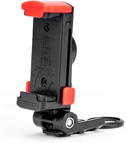 Vista 7 de Fotopro Soporte de trípode para teléfono, zapata fría, soporte universal para teléfono celular, clip de garra para monopod selfie stick escritorio