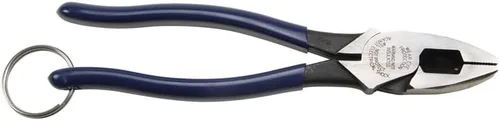 Vista 3 de Klein Tools D213-9NETT - Alicates de corte lateral con nariz de Nueva Inglaterra, 9 pulgadas