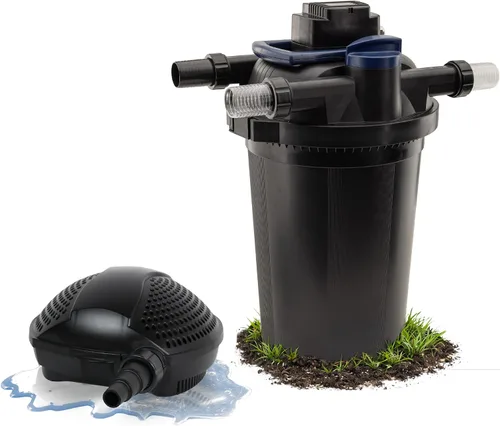 Vista 12 de The Pond Guy AllClear G3 - Filtro de presión biológica y clarificador de luz ultravioleta con sistema de retrolavado, filtración biológica