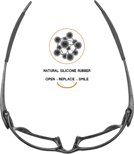 Vista 3 de Kits de goma de repuesto para orejeras y boquillas compatibles con Oakley Juliet