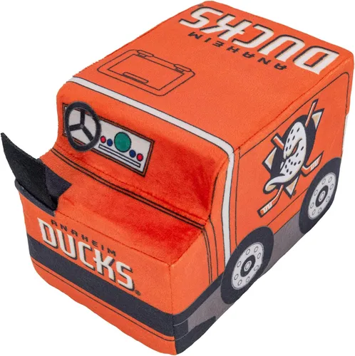 Vista 8 de Bleacher Creatures Anaheim Ducks Zamboni - Peluche Kuricha NHL de 8 pulgadas Anaheim Patos