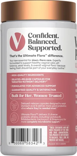 Vista 3 de Renew Life Probióticos vaginales Ultimate Flora para mujeres, 6 mil