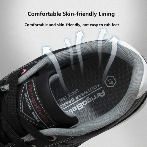 Vista 5 de ASTERO - Zapatos casuales para hombre vestido de moda antideslizante y bajo de piel sintética zapatos para caminar M