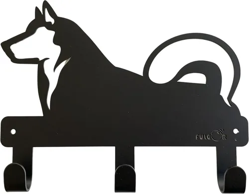 Vista 9 de Fulgor Gancho de pared de metal para decoración de cachorro, perro y gato (gato grande)