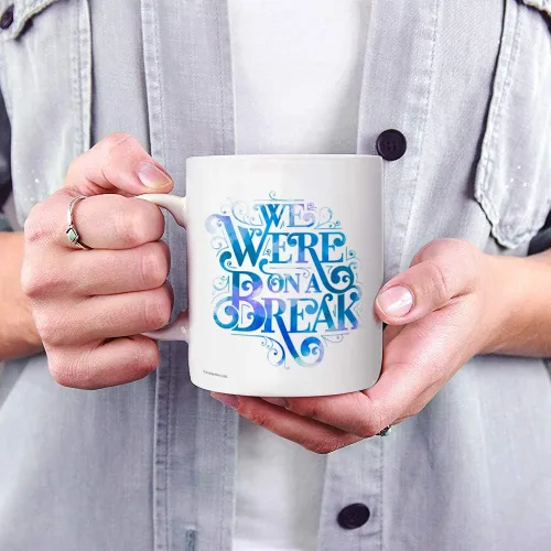 Vista 467 de Trend Setters Friends the Television Show – 25 años – Mercancía oficial – Taza de café o té de cerámica blanca de 11 onzas – perfecta para regalar