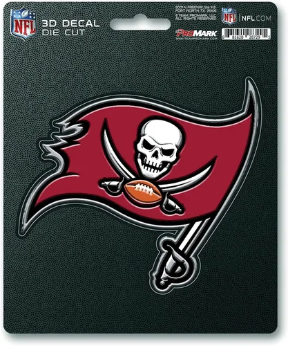 Vista 24 de FANMATS Calcomanía 3D de NFL Auto NFL
