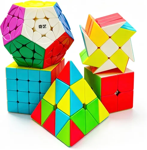 Vista 10 de Speed Cube - Juego de cubos de rompecabezas para niños y adultos