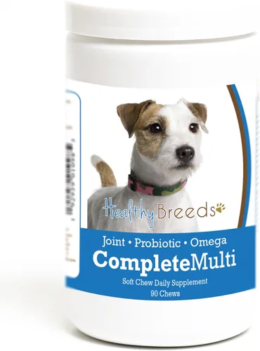 Vista 187 de Healthy Breeds Affenpinscher todo en uno multivitamínico suave masticable 60