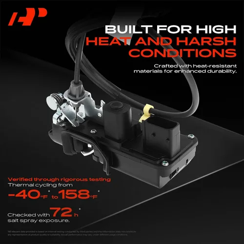 Vista 4 de A-Premium Actuador de bloqueo de puerta lateral del pasajero delantero derecho compatible con Cadillac CTS 2008-2014, para modelo con código Rpo
