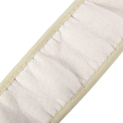 Vista 8 de X AUTOHAUX Universal 15" antideslizante volante cubierta elástica tela de malla elástica accesorio para coche beige