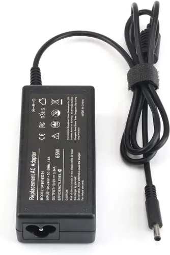 Vista 2 de Cargador adaptador de CA para Dell Inspiron 11 3000 Series, I3152-6690GRY; Inspiron 11, I3148-8840SLV; Inspiron 13, I7348-5001SLV