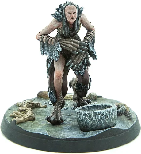 Vista 6 de Modiphius Entretenimiento: The Elder Scrolls: Call to Arms: Hagraven Coven - 3 figuras, 1.260 in Unpainted Resin RPG Miniatures, Bases escénicas