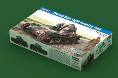 Vista 2 de Hobby Boss Tanque de infantería ligera francesa R35