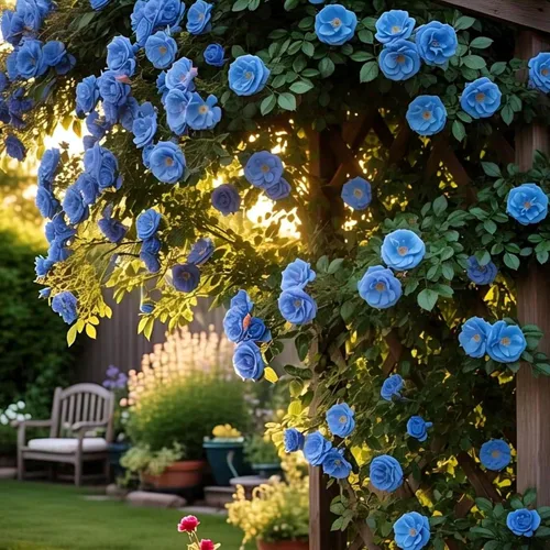 Vista 2 de Más de 300 semillas de rosas trepadoras para plantar, arbustos de rosas trepadoras raras y trepadoras, enredaderas sin OMG, semillas de flores