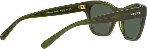 Vista 10 de Vogue Eyewear Woman Sunglasses Opal Green Frame, Dark Green Lenses, 51MM