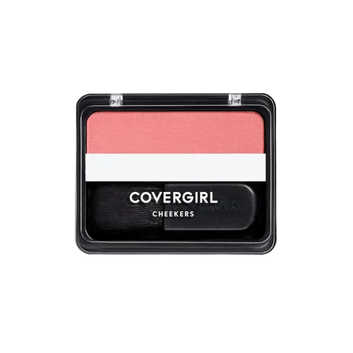 Vista 6 de Covergirl - Rubor Cheekers, fórmula suave, mezclable y ligera, aspecto fácil y natural, 100% libre de crueldad 105 seda rosa