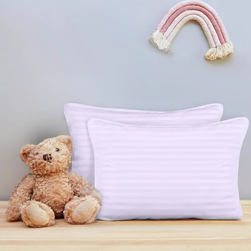 Vista 5 de Utopia Bedding Almohada para niños pequeños (Lavanda, paquete de 2), almohadas de 13x18 para dormir, funda de mezcla de algodón suave