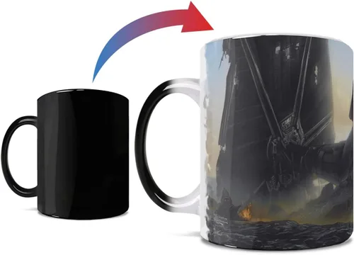 Vista 28 de Morphing Mugs Star Wars - The Book of Boba Fett - Un nuevo comienzo - Una taza sensible al calor de 16 onzas - Imagen completa revelada cuando se
