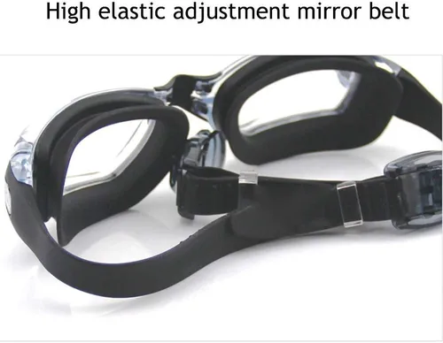 Vista 4 de Gafas de natación sin fugas, antivaho, protección UV, visión transparente, triatlón, natación con estuche gratis para adultos, hombres, mujeres