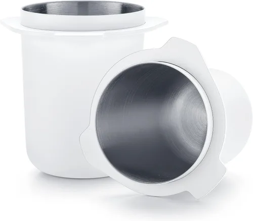 Vista 12 de Normcore Taza dosificadora portafiltro de 53.3mm - Acero inoxidable 304 - Negro mate - Revestimiento antiadherente Compatible con Breville Barista