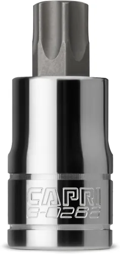 Vista 11 de Capri Tools T6 Star Bit Socket, unidad de 1/4 pulgadas
