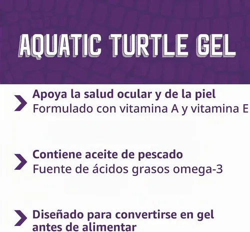 Vista 5 de Mazuri Alimento para tortugas acuáticas, gel fácil de servir, fórmula de agua dulce, bolsa de 8 onzas (8 onzas)
