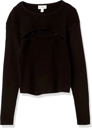 Vista 5 de The Drop Women's Nomi Cropped Sweater Top