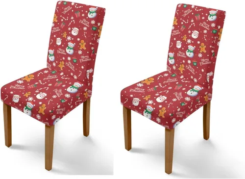 Vista 38 de HUGS IDEA Butterfly Dining Room Chair Covers Set of 2 Blue Marble Stretch Parsons Chair Slipcovers Washable Kitchen Chairs Protector Covers for