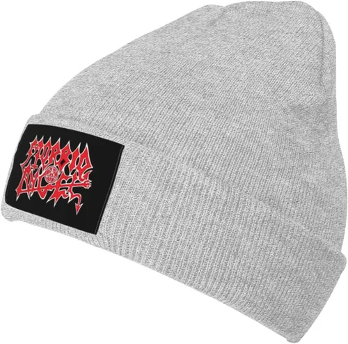 Vista 8 de Beanies for Mens Womens - Basic Unisex Cuffed Skull Caps Knitted Winter Hat Classic Sleep Hats for Hiking Gardening