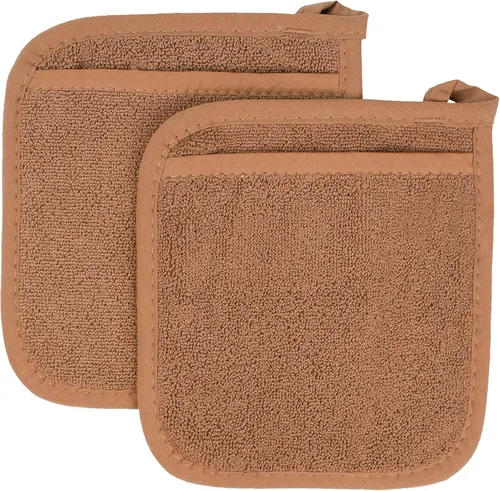 Vista 7 de RITZ Terry Pocket Mitt & Hot Pad: Unparalleled Heat Resistant, Durable 100% Cotton – Ergonomically Designed for Optimal Grip – Easy-Care Machine