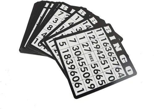 Vista 3 de Treasure Gurus Juego de Bingo Profesional Set Metal Bingo Ball Dibujo Vaso Jaula Tarjetas Chips Bolas