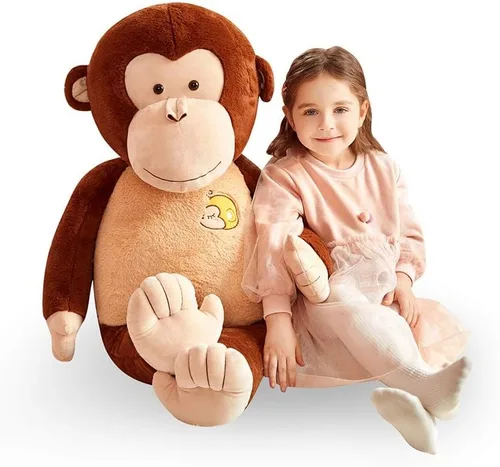 Vista 35 de IKASA Animal de Peluche de Gato Grande Juguete de Peluche, Gatito Gigante Lindo Juguetes Suaves Jumbo, Peluche Enorme de Gran Tamaño Peluche