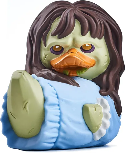 Vista 21 de TUBBZ Edición en caja: Horror - Figura de vinilo de pato de goma de Annabelle Cosplaying