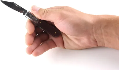 Vista 2 de Schrade Imperial 278 Jackmaster Barlow - Cuchillo de bolsillo plegable para exteriores, supervivencia al aire libre y EDC