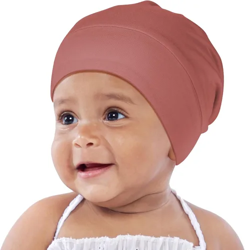 Vista 10 de OLESILK Gorro de Seda para Bebé de 0-6 Meses - Gorro de Cabello para Niños Pequeños de Seda de Morera 100%, Gorro de Noche Ajustable para Dormir