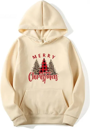 Vista 2 de Merry Christmas Mens Xmas Graphic Printed Sweatshirt Lightweight Workout Holiday Shirts Hoodies Casual Fashion Tops