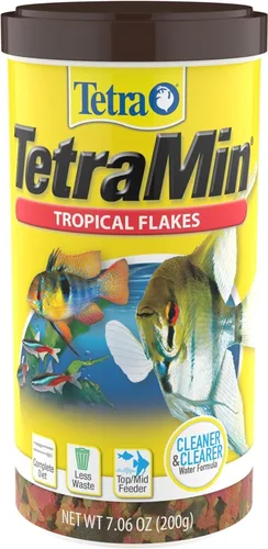 Vista 20 de TetraMin Alimento en escamas tropicales nutricionalmente equilibrado para peces tropicales, 2.2 oz