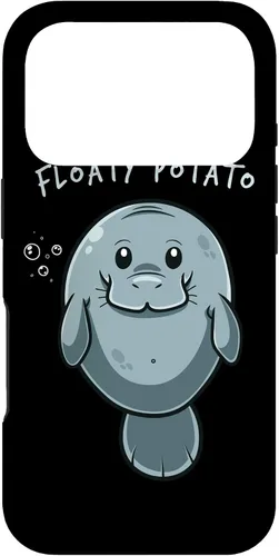 Vista 30 de Flaoty Potato Manatee Funny Manati Manatee Chubby Mermaid Case for iPhone 17