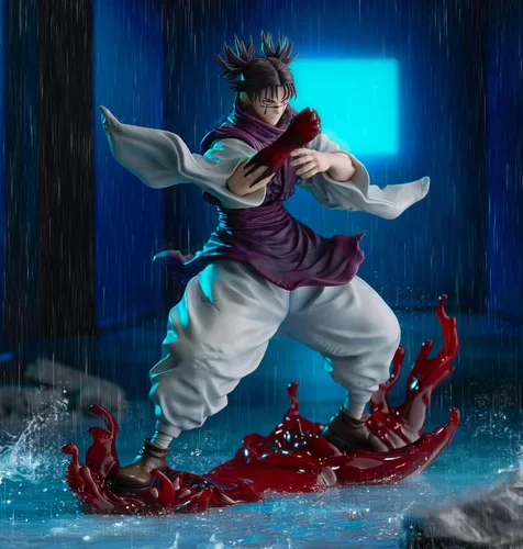 Vista 3 de SEGA -FIGURIZMα Jujutsu Kaisen Choso Escala Roja Fluida: Figura Pila