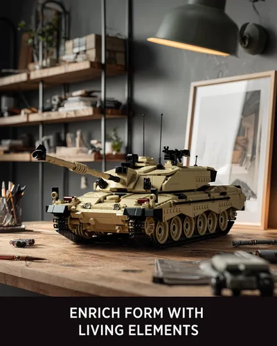 Vista 3 de Nifeliz Challenger 2 - Juego de construcción de tanques, serie militar