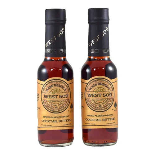 Vista 8 de Warn Reserve Bíter de cóctel, West 509 Bitters (paquete de 2), sabor a orquídea de almendras especiadas, botella de 5 onzas líquidas, galardonados