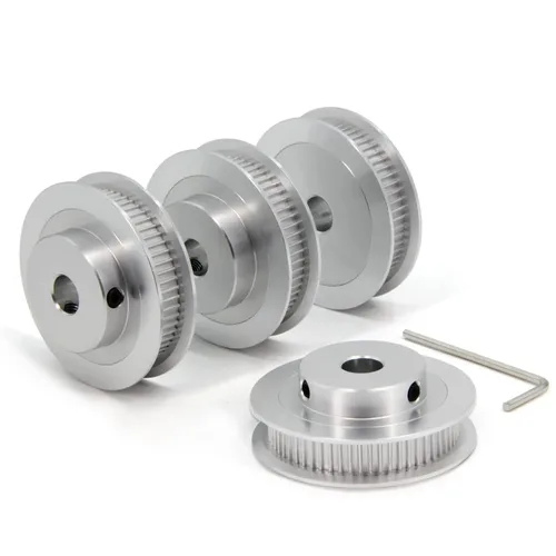 Vista 17 de 2GT Poleas de 30 dientes de 0.197 in de diámetro 30T Poleas de correa de distribución de aluminio para correa de 0.236 in de ancho, piezas