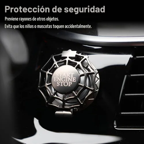 Vista 7 de TOMALL Cubierta Universal para Botón de Arranque de Coche y Motocicleta, Tapa de Botón de Arranque y Parada del Motor, Adorno de Protección Negro