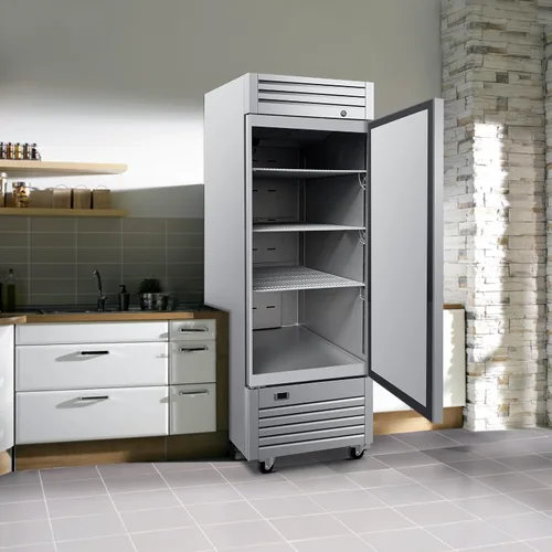 Vista 5 de EKS-E30R - Refrigerador vertical comercial de acero inoxidable de 17.7 pies cúbicos
