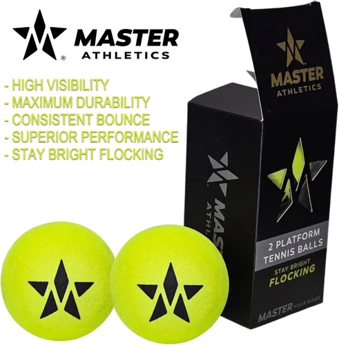 Vista 6 de Master Athletics Pelota de tenis con plataforma de alta visibilidad (HV)