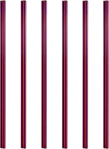 Vista 16 de uxcell 16 popotes de metal reutilizables, 8.5 pulgadas, con forma de corazón, popote de acero inoxidable para beber batido, bebidas frías, bebidas