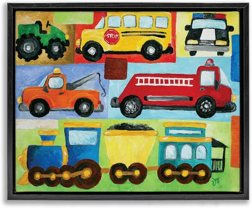 Vista 12 de Stupell Industries Nunca dejes de explorar aviones, diseño de Sweet Pea Studio Stupell Industries Black, 21 x 17 Inches, Easy to Hang and